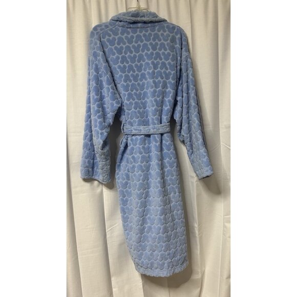 Walt Disney World Mickey Mouse Unisex Cotton Bath Robe Belt White One Size Vtg - Picture 4 of 5